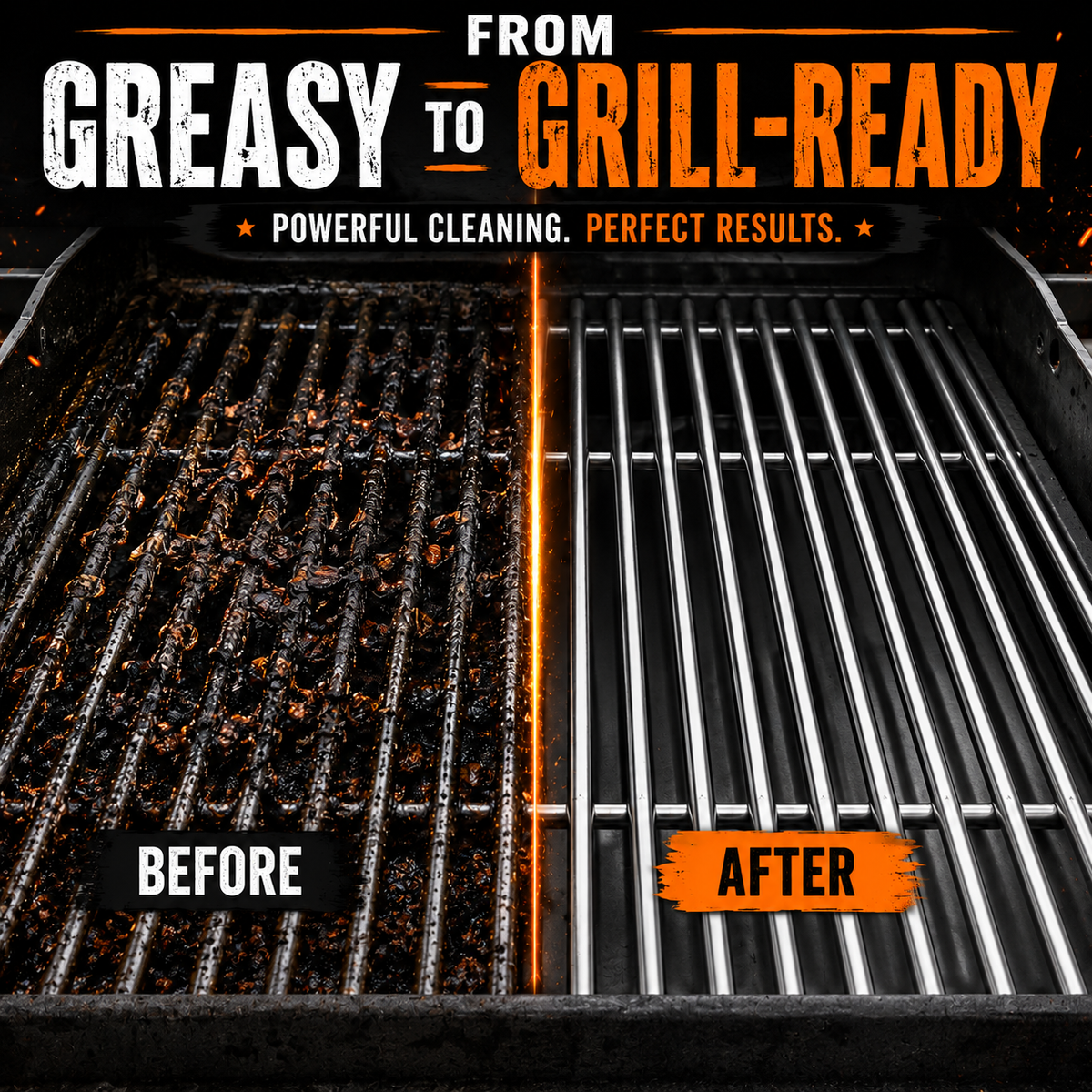 Sunsera Rechargeable Electric Grill Cleaner with LED Light